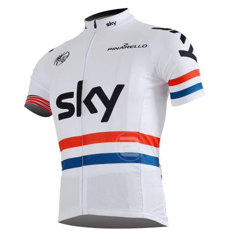 Men's Short Sleeve Cycling Jersey (Bib) Shorts SKY-003