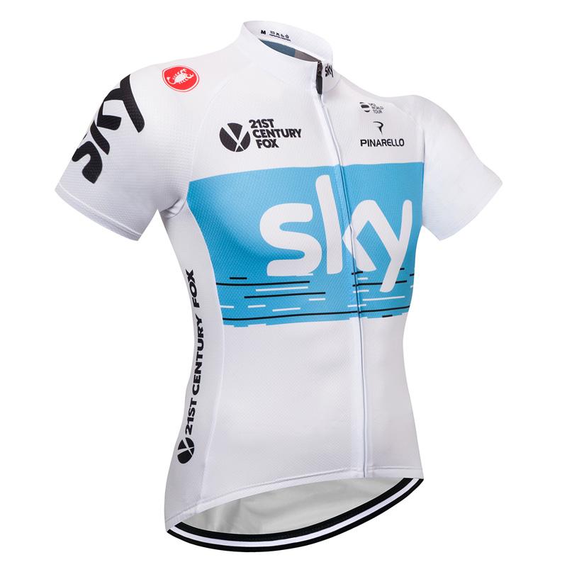 Men's Short Sleeve Cycling Jersey (Bib) Shorts SKY-007