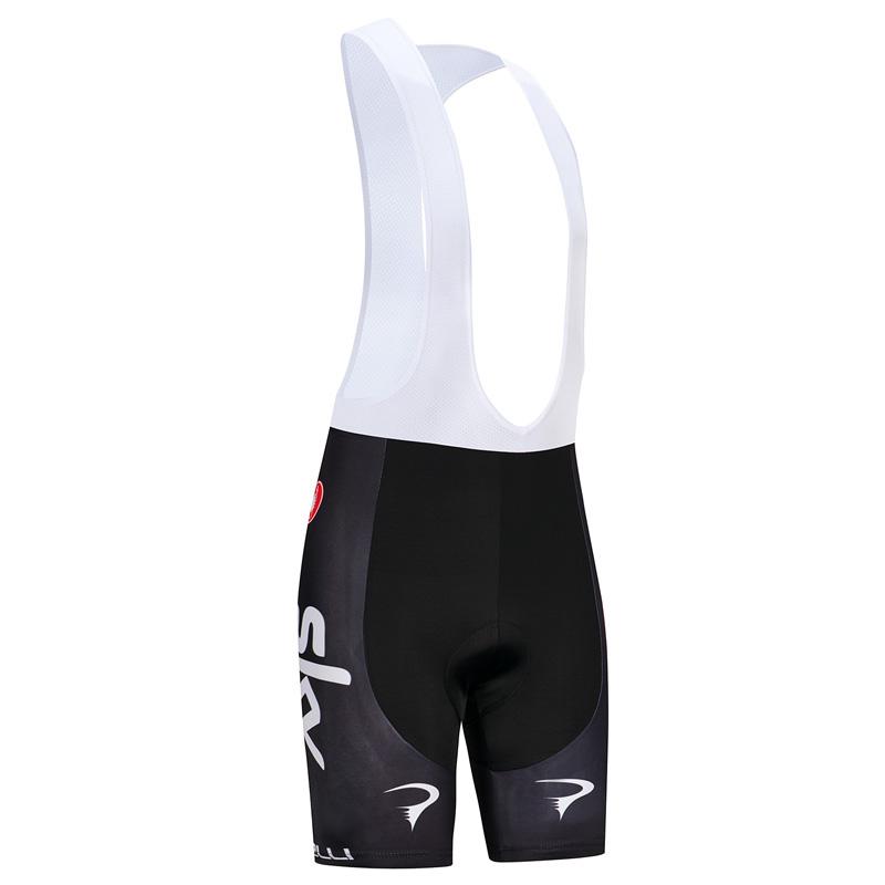Men's Short Sleeve Cycling Jersey (Bib) Shorts SKY-007
