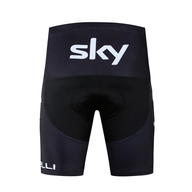 Men's Short Sleeve Cycling Jersey (Bib) Shorts SKY-010
