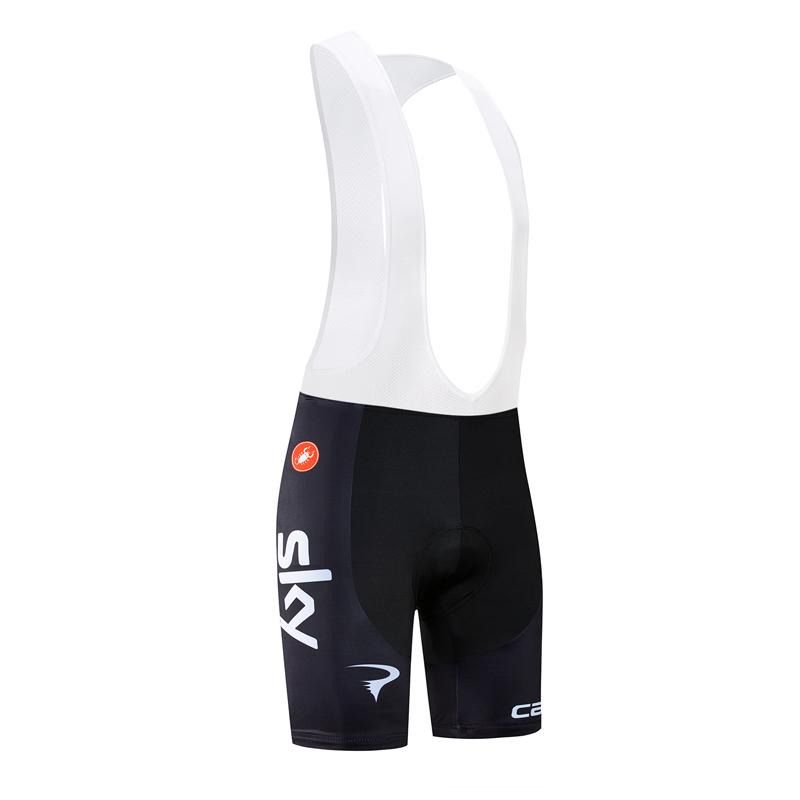 Men's Short Sleeve Cycling Jersey (Bib) Shorts SKY-010