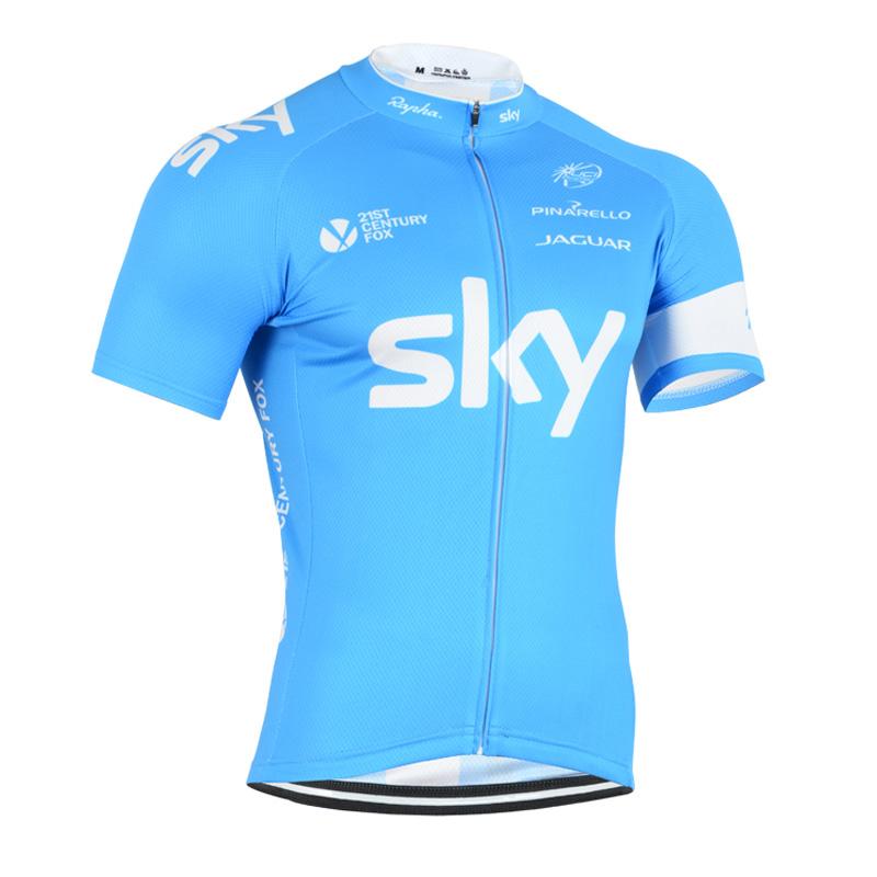 Men's Short Sleeve Cycling Jersey (Bib) Shorts SKY-011