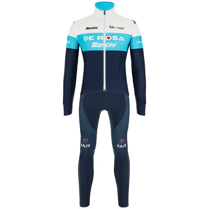 TEAM DE ROSA SANTINI LONG SLEEVE JERSEY Bib Pants