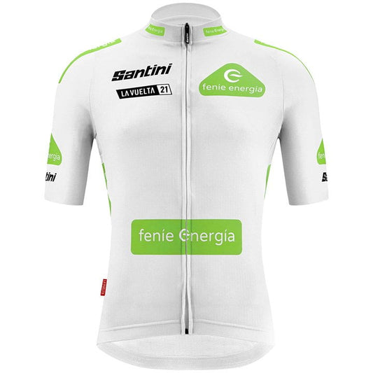 LA VUELTA SHORT SLEEVE JERSEY BEST YOUNG RIDER WHITE