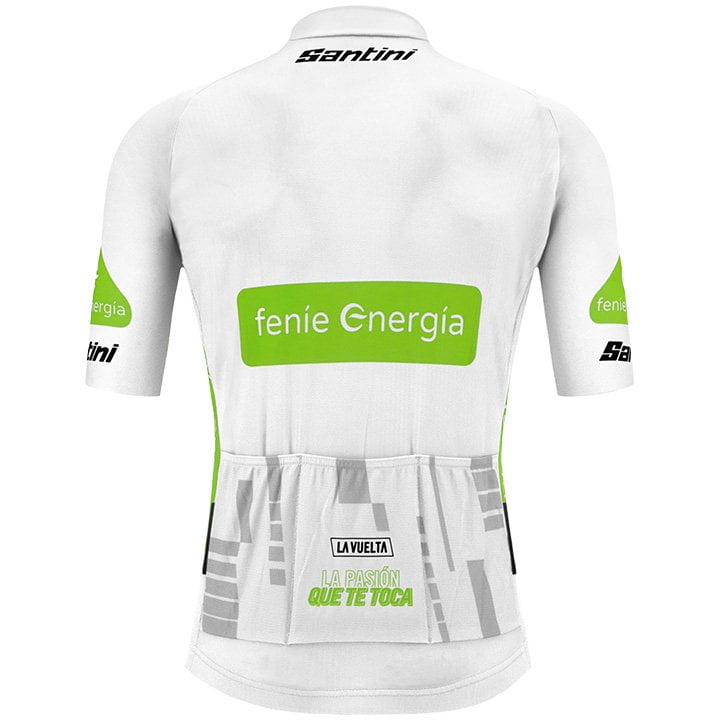 LA VUELTA SHORT SLEEVE JERSEY BEST YOUNG RIDER WHITE
