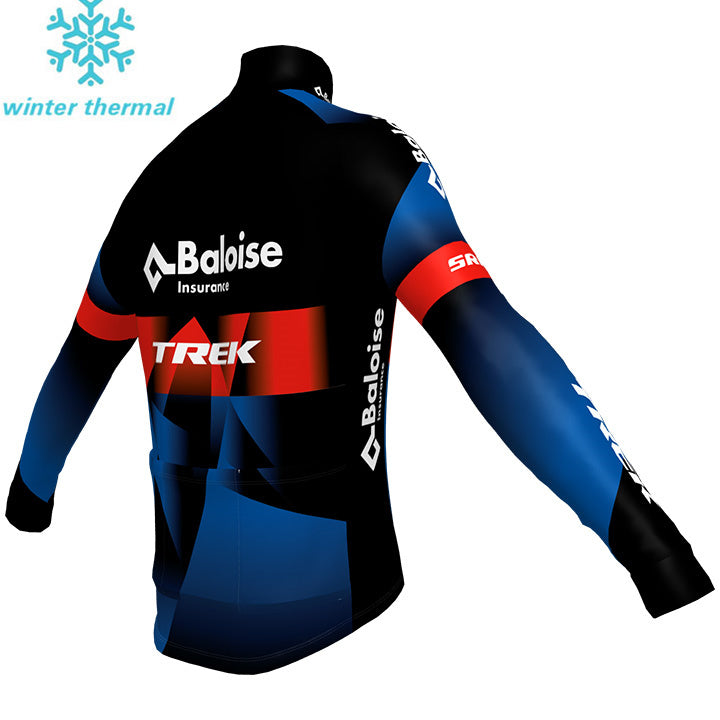 Mens Fleece BALOISE TREK LIONS Long Sleeve Jersey Bib Pants