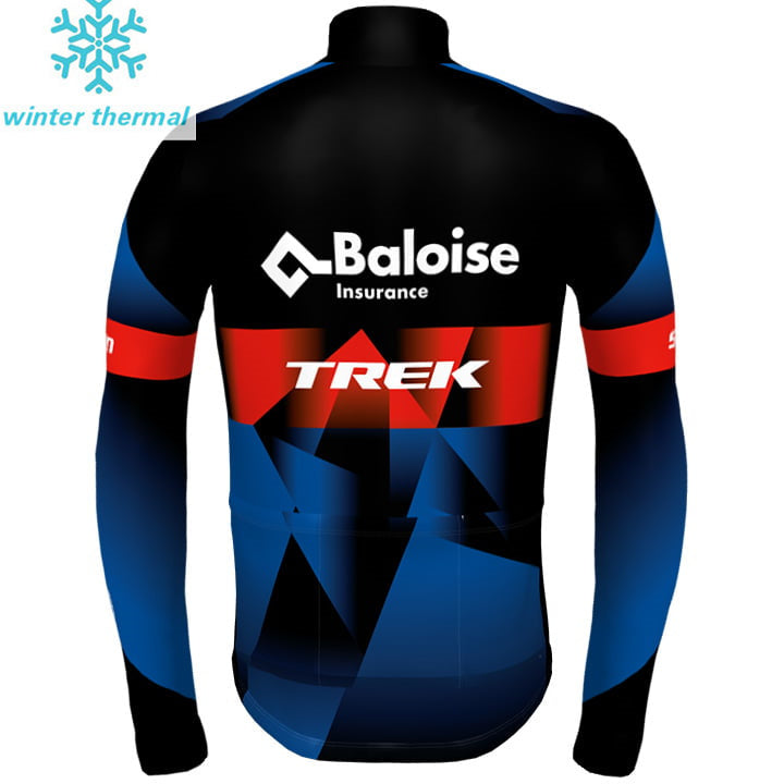 Mens Fleece BALOISE TREK LIONS Long Sleeve Jersey Bib Pants