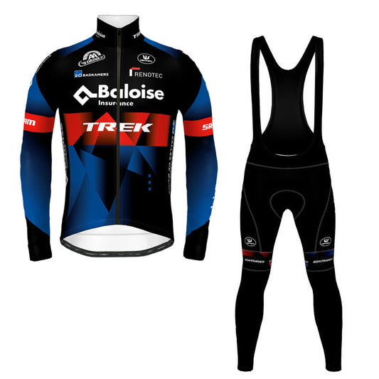 BALOISE TREK LIONS LONG SLEEVE JERSEY Bib Pants BLACK - RED