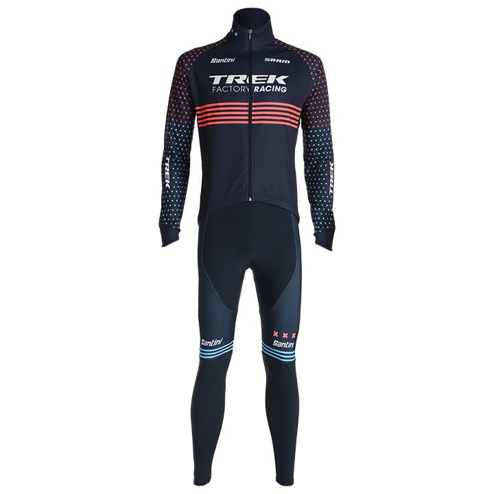 TREK FACTORY RACING CX LONG SLEEVE JERSEY Bib Pants TRAINING BLUE
