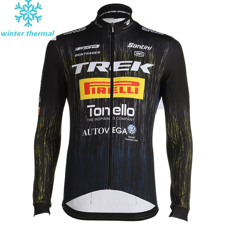 Fleece TREK PIRELLI LONG SLEEVE JERSEY BIB PANTS BLACK