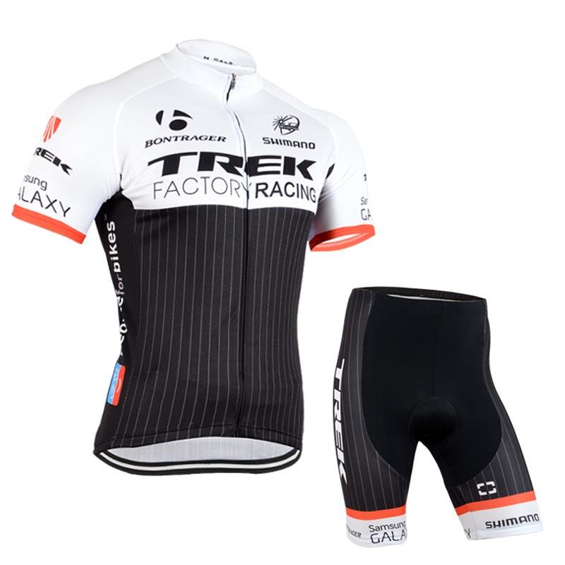 Men's Short Sleeve Cycling Jersey (Bib) Shorts Trek-002