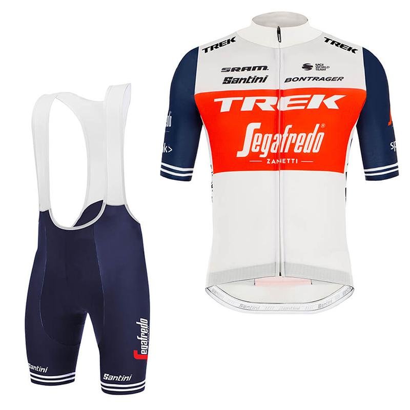 Men's Short Sleeve Cycling Jersey (Bib) Shorts Trek-008