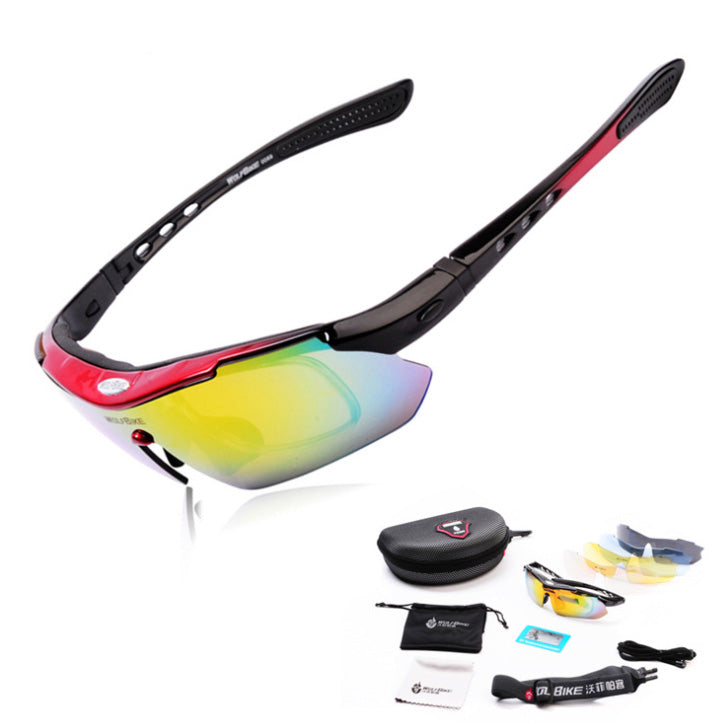 Cycling Glasses Men Sports MTB Bicycle Cycling Polarized Sunglasses BYJ-013