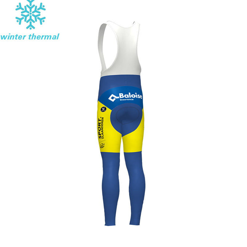 Cycling SPORT VLAANDEREN-BALOISE Long Sleeve Jersey Bib Pants