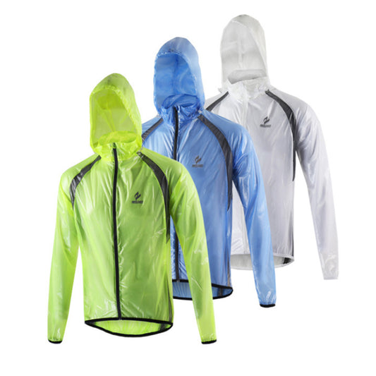 Unisex Sports Raincoat Cycling Bike Bicycle Waterproof Windproof Rain Coat Jackets