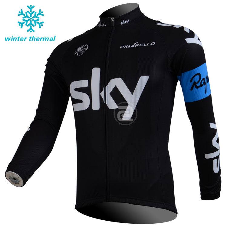 Winter FLeece Long Sleeve Cycling Jersey (Bib) Pants 001