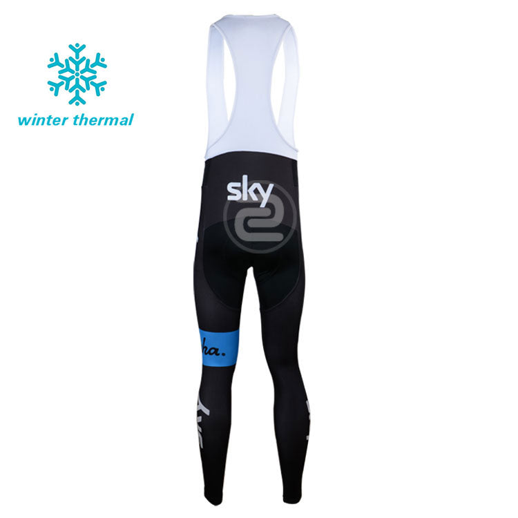 Winter FLeece Long Sleeve Cycling Jersey (Bib) Pants 001