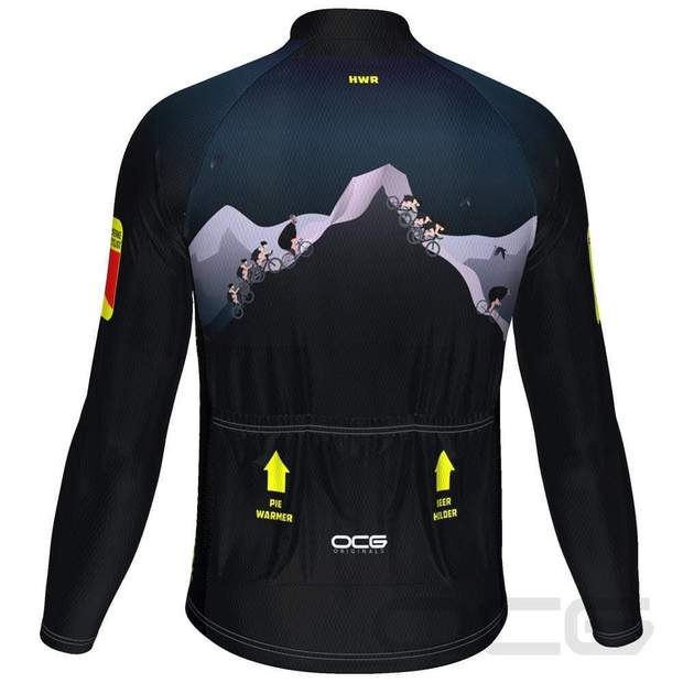 Long Sleeve Cycling Jersey (Bib) Pants DLZ-021-D