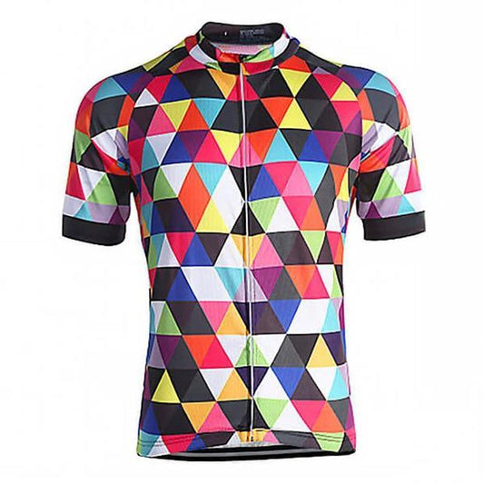 Men's Short Sleeve Cycling Jersey (Bib) Shorts DLZ-013