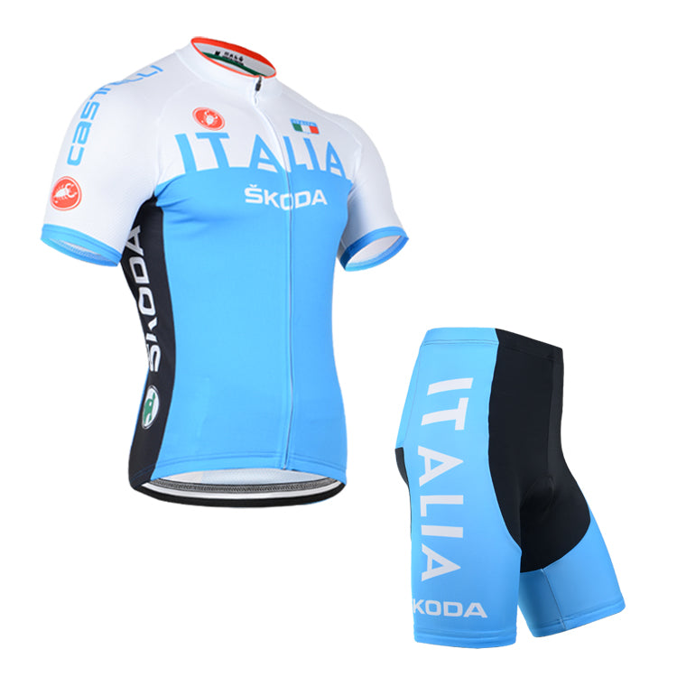 Men's Short Sleeve Cycling Jersey (Bib) Shorts Castelli 108