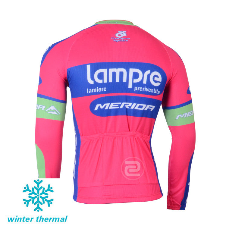 Winter Fleece Long Sleeve Cycling Jersey (Bib) Pants 029