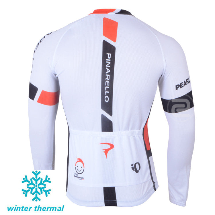 Winter Fleece Long Sleeve Cycling Jersey (Bib) Pants 030