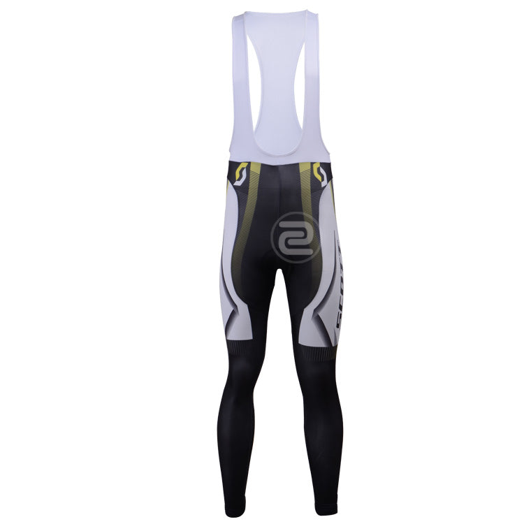 Mens Women Long Sleeve Cycling Jersey (Bib) Pants SCOTT 012