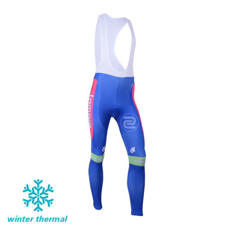 Winter Fleece Long Sleeve Cycling Jersey (Bib) Pants 029