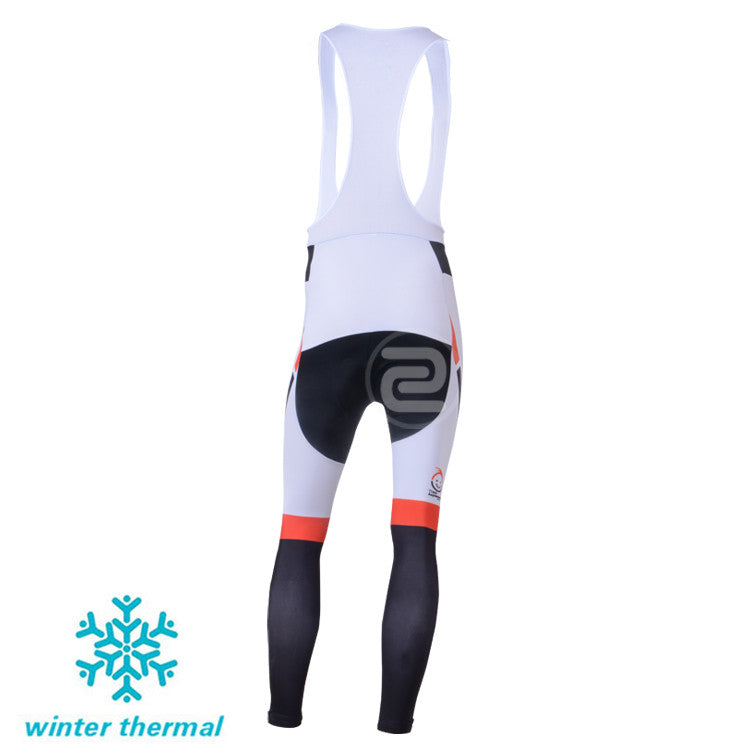 Winter Fleece Long Sleeve Cycling Jersey (Bib) Pants 030