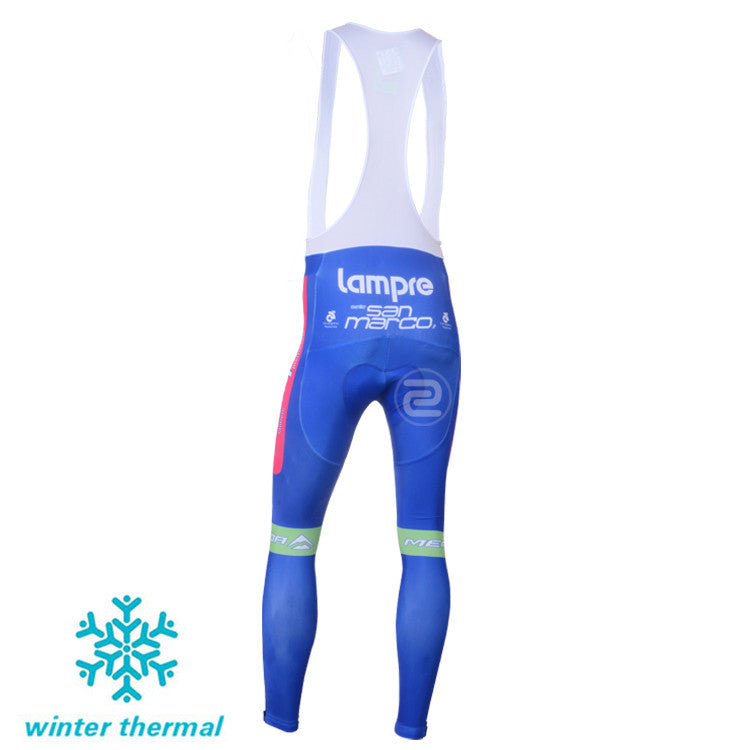 Winter Fleece Long Sleeve Cycling Jersey (Bib) Pants 029