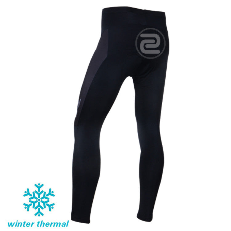 Winter Fleece Long Sleeve Cycling Jersey (Bib) Pants 055