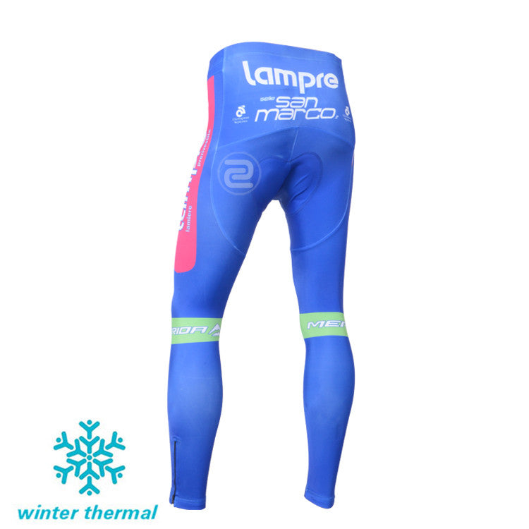 Winter Fleece Long Sleeve Cycling Jersey (Bib) Pants 029