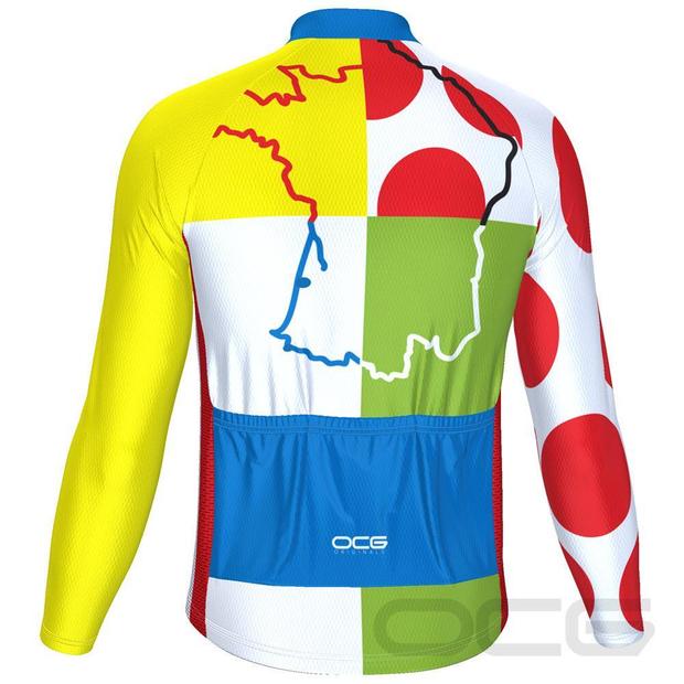 Long Sleeve Cycling Jersey (Bib) Pants DLZ-014-D