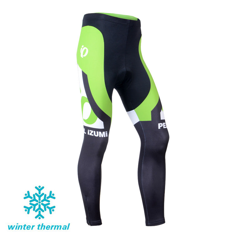 Winter Fleece Long Sleeve Cycling Jersey (Bib) Pants 039