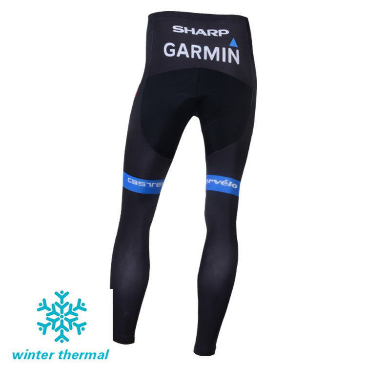 Winter Fleece Long Sleeve Cycling Jersey (Bib) Pants 028