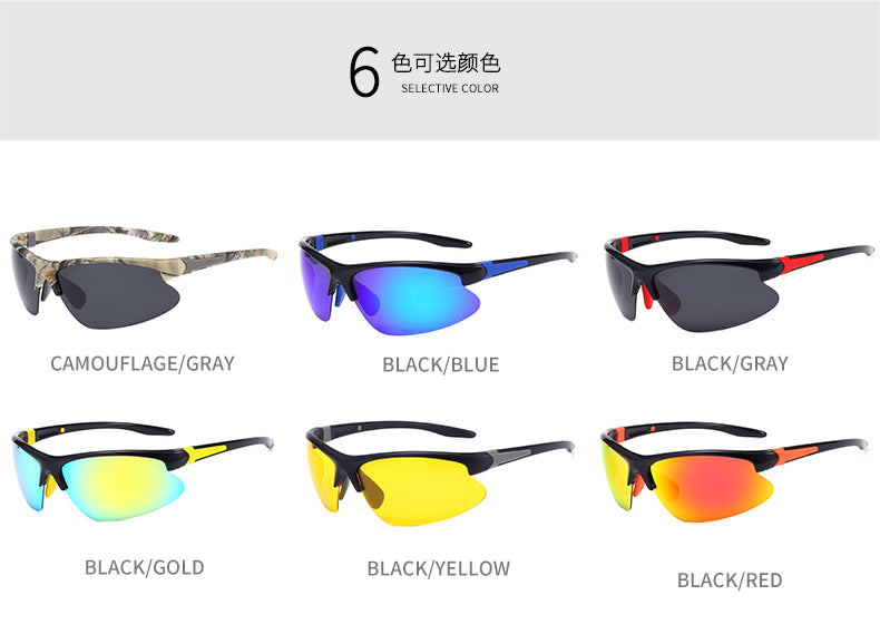 XSY-9038 Polarized Cycling Glasses Sports Sunglasses