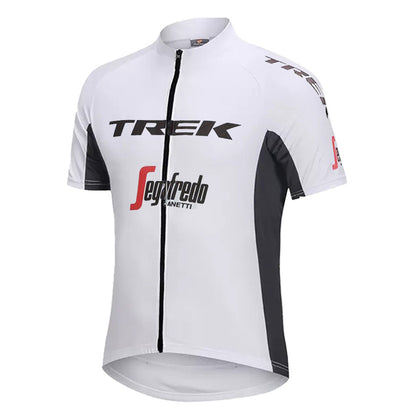 Men's Breathable Short Sleeve Cycling Jersey (Bib) Shorts Trek-1200