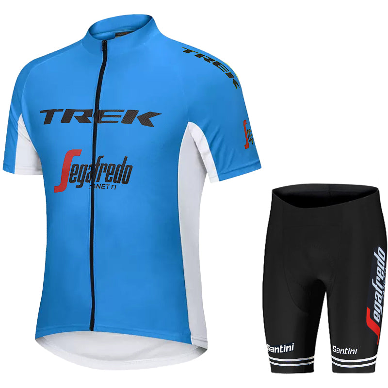 Men's Breathable Short Sleeve Cycling Jersey (Bib) Shorts Trek-1204