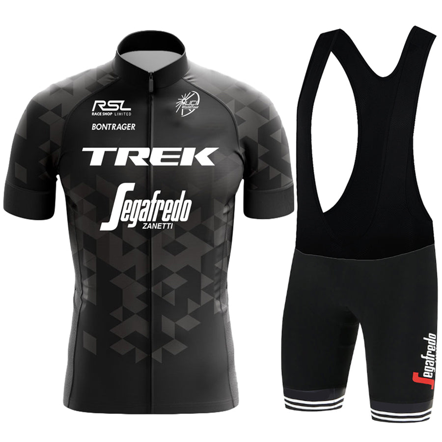 Men's Breathable Short Sleeve Cycling Jersey (Bib) Shorts Trek-1206