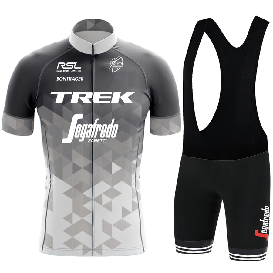 Men's Breathable Short Sleeve Cycling Jersey (Bib) Shorts Trek-1209