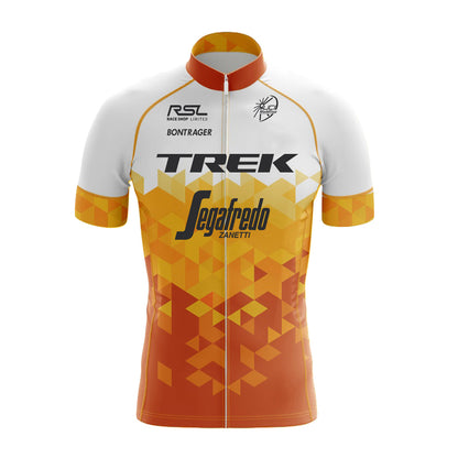 2023 Men's Breathable Short Sleeve Cycling Jersey (Bib) Shorts Trek-1215
