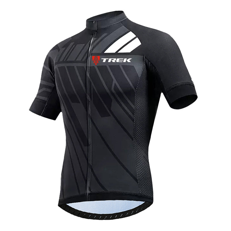 2023 Men's Breathable Short Sleeve Cycling Jersey (Bib) Shorts Trek-1216