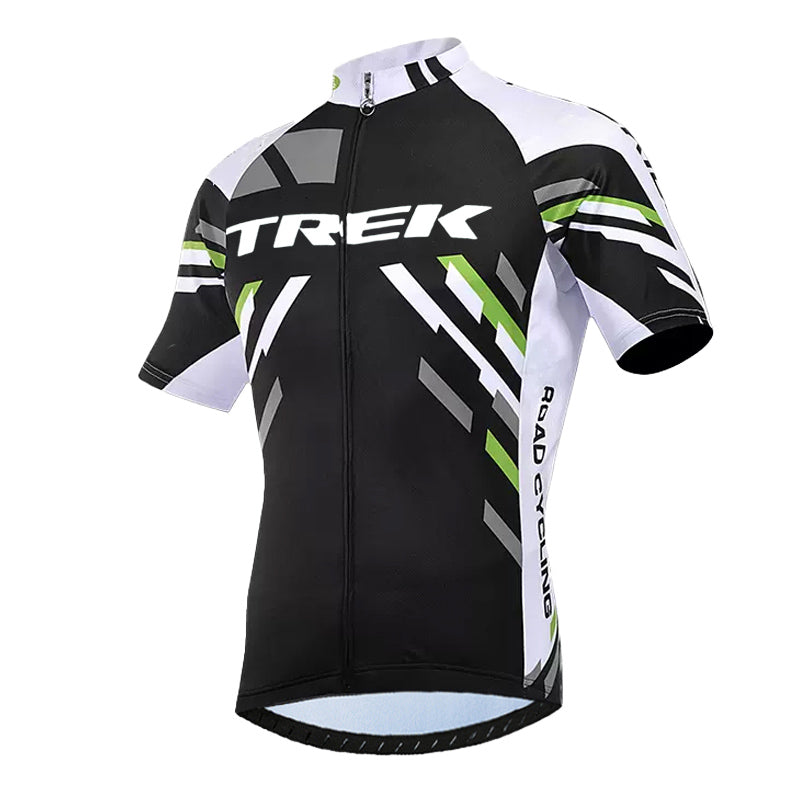 2023 Men's Breathable Short Sleeve Cycling Jersey (Bib) Shorts Trek-1218