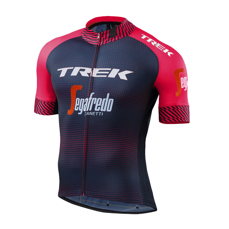 2023 Men's Breathable Short Sleeve Cycling Jersey (Bib) Shorts Trek-1220