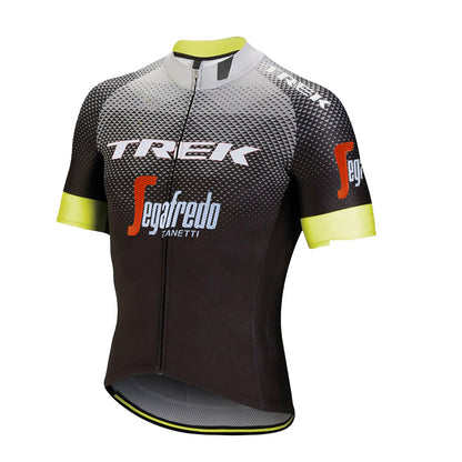 2023 Men's Breathable Short Sleeve Cycling Jersey (Bib) Shorts Trek-1223