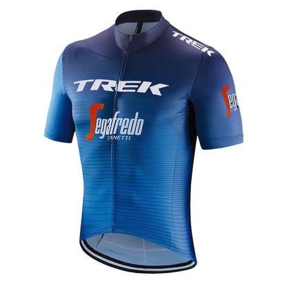 2023 Men's Breathable Short Sleeve Cycling Jersey (Bib) Shorts Trek-1228