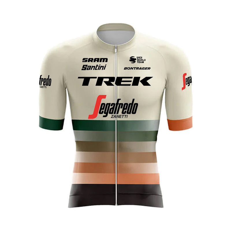 2023 Men's Breathable Short Sleeve Cycling Jersey (Bib) Shorts Trek-1244