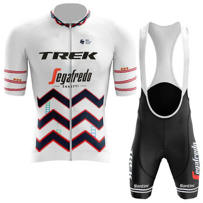 2023 Men's Breathable Short Sleeve Cycling Jersey (Bib) Shorts Trek-1267