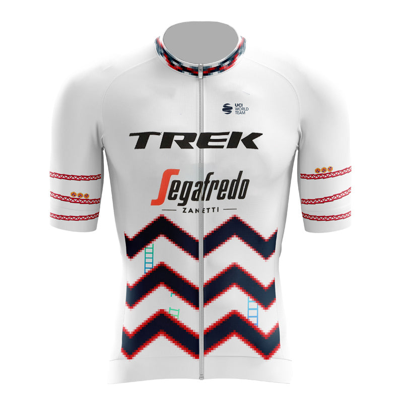 2023 Men's Breathable Short Sleeve Cycling Jersey (Bib) Shorts Trek-1267