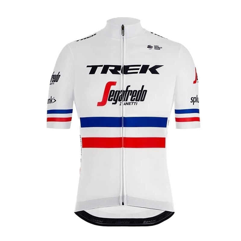 2023 Men's Breathable Short Sleeve Cycling Jersey (Bib) Shorts Trek-1278